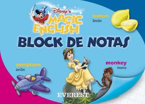 BLOCK DE NOTAS MAGIC ENGLISH. ESCRIBE Y APRENDE