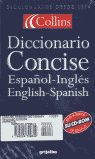 DICCIONARIO CONCISE STANDARD INGLÉS-ESPAÑOL, ESPAÑOL-INGLÉS