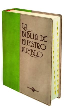 BIBLIA DE NUESTRO PUEBLO PIEL DOS TONOS