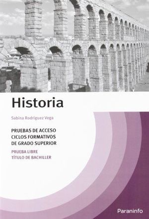 TEMARIO HISTORIA PRUEBAS DE ACCESO A CICLOS FORMATIVOS DE GRADO SUPERIOR