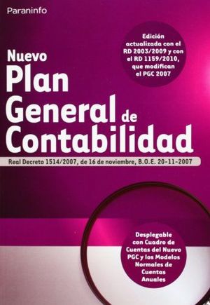 NUEVO PLAN GENERAL DE CONTABILIDAD