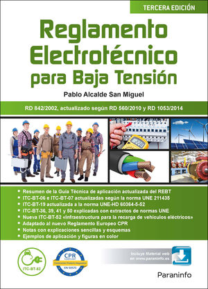 REGLAMENTO ELECTROTÉCNICO PARA BAJA TENSIÓN  3.ª EDICIÓN