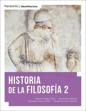 HISTORIA FILOSOFÍA 2º BACHILLER  2023 PARANINFO