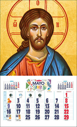 CALENDARIO (2023) ICONO DE CRISTO