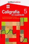 CUADERNO DE CALIGRAFIA EN CUADRICULA 5