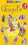 DON QUIJOTE. PEGA Y COLOREA. -AMARILLO-