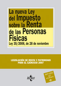 LA NUEVA LEY DEL IMPUESTO SOBRE LA RENTA DE LAS PERSONAS FÍSICAS (LEY 35/2006, D