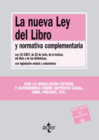 LA NUEVA LEY DEL LIBRO Y NORMATIVA COMPLEMENTARIA