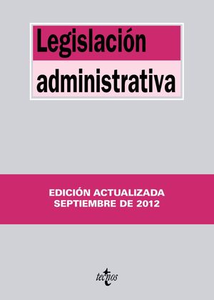 LEGISLACIÓN ADMINISTRATIVA