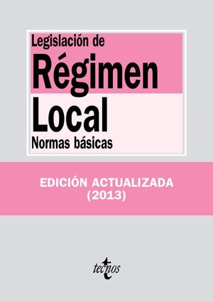 LEGISLACIÓN DE RÉGIMEN LOCAL