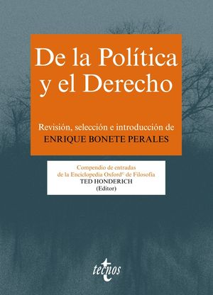 DE LA POLÍTICA Y EL DERECHO