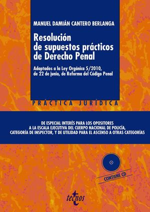 RESOLUCIÓN DE SUPUESTOS PRÁCTICOS DE DERECHO PENAL