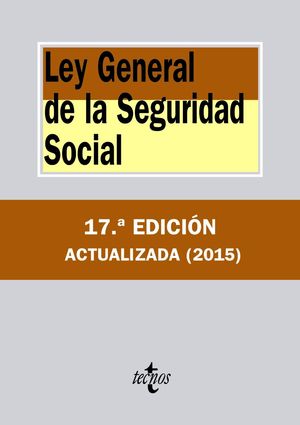 ***LEY GENERAL DE LA SEGURIDAD SOCIAL