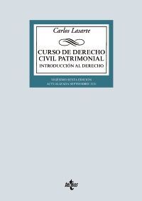 CURSO DE DERECHO CIVIL PATRIMONIAL. INTRODUCCIÓN AL DERECHO
