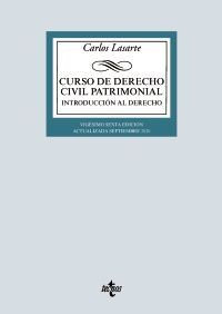 CURSO DE DERECHO CIVIL PATRIMONIAL. INTRODUCCIÓN AL DERECHO