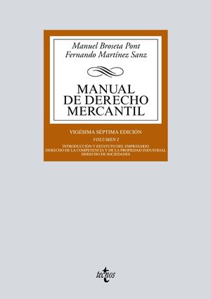 MANUAL DE DERECHO MERCANTIL