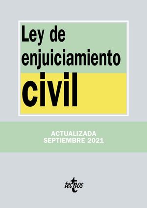 ***LEY DE ENJUICIAMIENTO CIVIL (SEPTIEMBRE 2021)