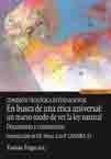 EN BUSCA DE UNA ÉTICA UNIVERSAL