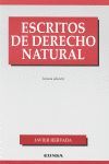 ESCRITOS DE DERECHO NATURAL