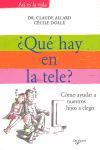 ¿QUÉ HAY EN LA TELE?