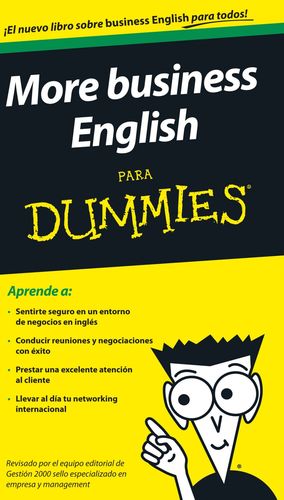 MORE BUSINESS ENGLISH PARA DUMMIES