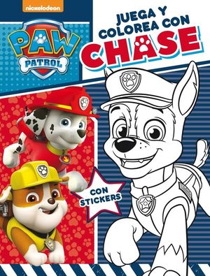 JUEGA Y COLOREA CON CHASE (PAW PATROL  PATRULLA CANINA. ACTIVIDADES)