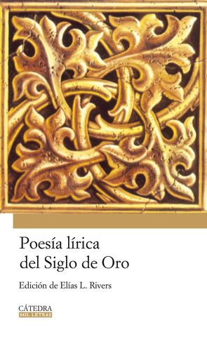 POESÍA LÍRICA DEL SIGLO DE ORO