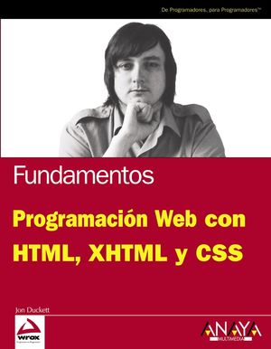 PROGRAMACIÓN WEB CON HTML, XHTML Y CSS