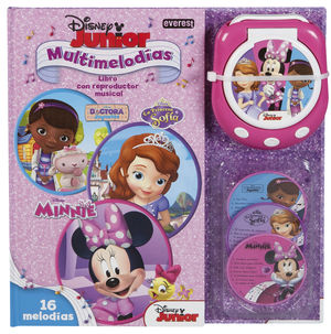 DISNEY JUNIOR MULTIMELODÍAS. LIBRO CON REPRODUCTOR MUSICAL