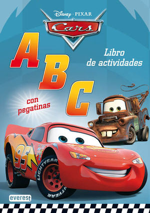 CARS. ABC. LIBRO DE ACTIVIDADES CON PEGATINAS