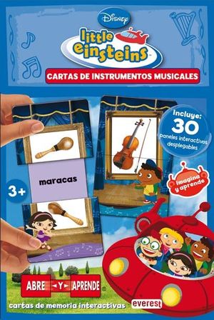 LITTLE EINSTEINS. CARTAS DE INSTRUMENTOS MUSICALES