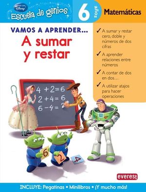 VAMOS A APRENDER... A SUMAR Y RESTAR. 6 AÑOS. MATEMÁTICAS