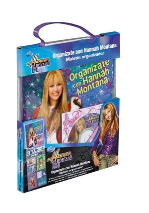 ORGANÍZATE CON HANNAH MONTANA. MALETÍN ORGANIZADOR