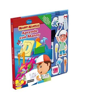 APRENDE CON MANNY. LIBRO MAGNÉTICO Y BORRABLE