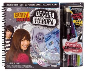 CAMP ROCK. DECORA TU ROPA