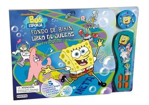 BOB ESPONJA. FONDO DE BIKINI. LIBRO DE JUEGOS ELECTRÓNICO