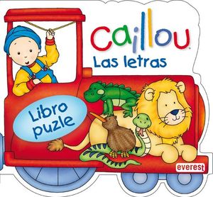 CAILLOU. LAS LETRAS. LIBRO PUZLE