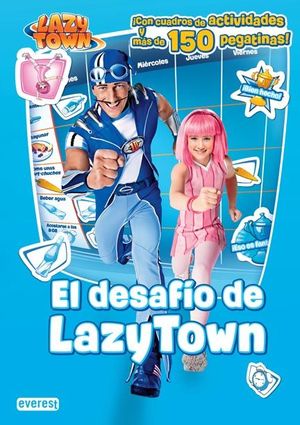 LAZY TOWN. LIBRO DE ACTIVIDADES CON PEGATINAS Y PÓSTER