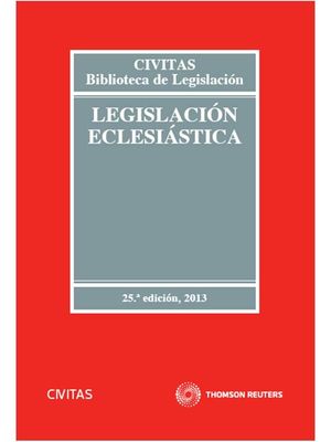 LEGISLACIÓN ECLESIÁSTICA