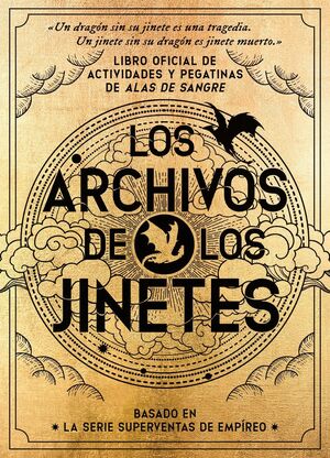 LIBRO OFICIAL DE ACTIVIDADES Y PEGATINAS DE ALAS DE SANGRE