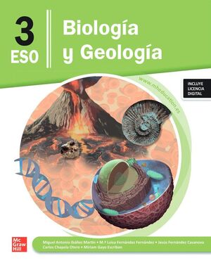 BIOLOGÍA Y GEOLOGÍA 3º ESO MC GRAW HILL 2026