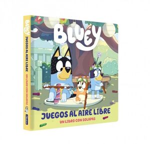 BLUEY CARTON SOLAPAS. JUEGOS AL AIRE LIB