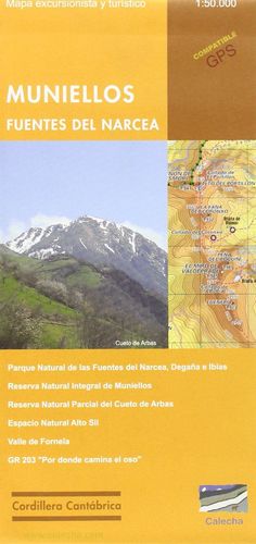 MUNIELLOS, FUENTES DEL NARCEA - MAPA