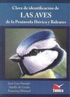CALVE DE IDENTIFICACIÓN DE LASS AVES DE LA PENÍNSULA IBÉRICA Y BALEARES