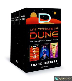 LAS CRÓNICAS DE DUNE (PACK CON: DUNE  EL MESÍAS DE DUNE  HIJOS DE DUNE)