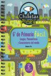 6º DE PRIMARIA FÁCIL. LIBRO DE CONTENIDOS