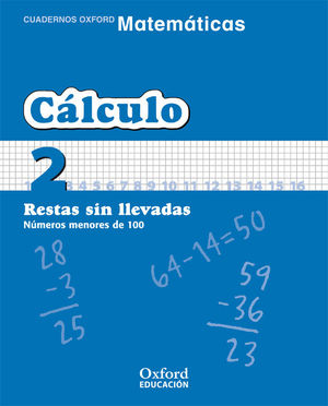 CÁLCULO (2) RESTAS SIN LLEVADAS (OXFORD)