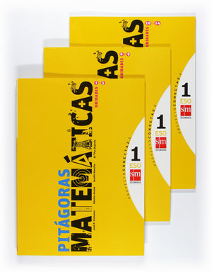 MATEMÁTICAS, PITÁGORAS. 1 ESO. CONECTA 2.0. TRIMESTRES