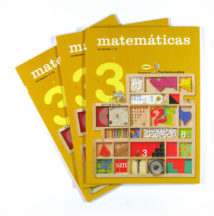 MATEMÁTICAS. 3 PRIMARIA. NUEVO PROYECTO TROTAMUNDOS. TRIMESTRES