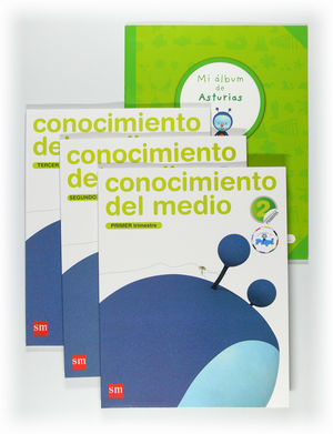CONOCIMIENTO DEL MEDIO. 2 PRIMARIA. CONECTA CON PUPI. ASTURIAS. TRIMESTRES